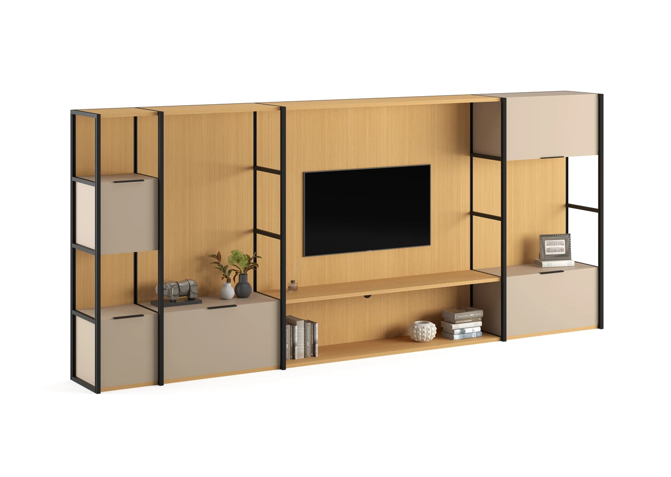 Rhythm Bookcase & TV Unit